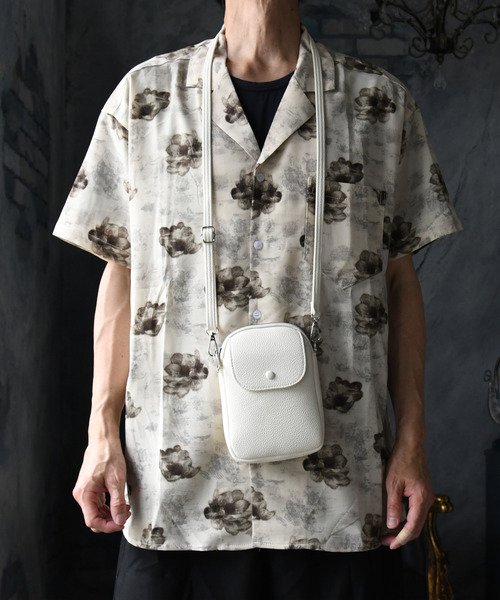 neos(ネオス)の「【neos】合成皮革 ショルダー ポシェット ミニポーチ(ショルダーバッグ・メンズ・オフホワイト/ブラック・FREE)」の11枚目の写真