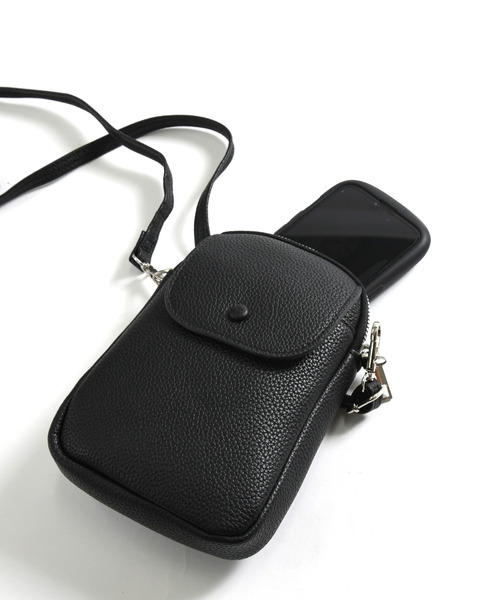 neos(ネオス)の「【neos】合成皮革 ショルダー ポシェット ミニポーチ(ショルダーバッグ・メンズ・オフホワイト/ブラック・FREE)」の15枚目の写真