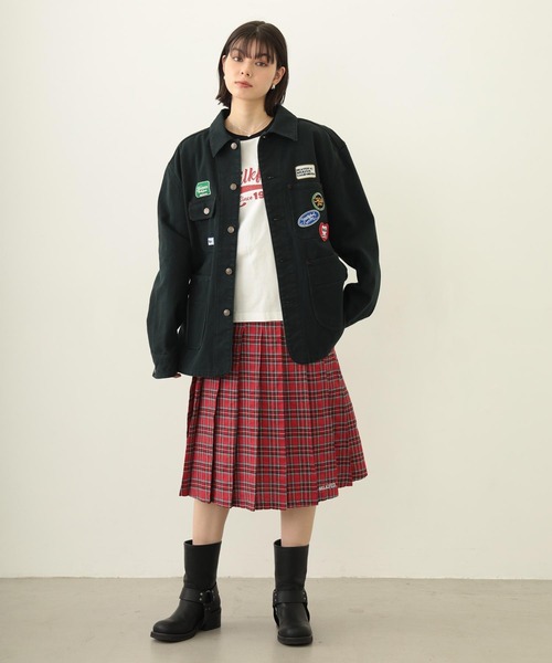 milkfed ブルゾン PATCHED COVERALL JACKET（ブルゾン）｜MILKFED.（ミルクフェド