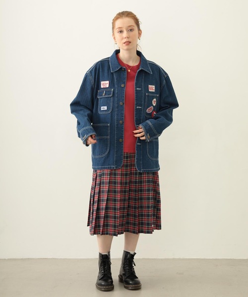 milkfed ブルゾン PATCHED COVERALL JACKET（ブルゾン）｜MILKFED.（ミルクフェド