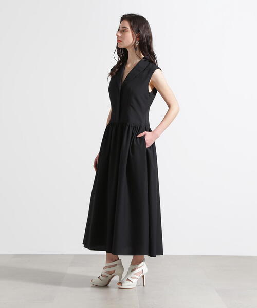 PINKY&DIANNE（ピンキーアンドダイアン）の「◆テーラードフレアワンピース（ワンピース・レディース・ブラック/ベージュ・36/38）」の10枚目の写真