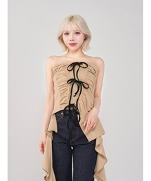 Darich（ダーリッチ）の「カスケードフリルベアトップ（その他トップス）」