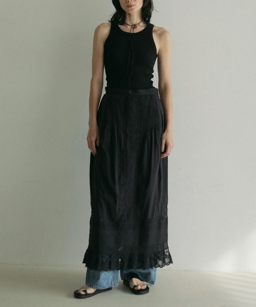 アンヌーク　試着のみ、タグ付き　Layered Rib Tops アンヌーク 試着のみ、タグ付き Layered Rib Tops