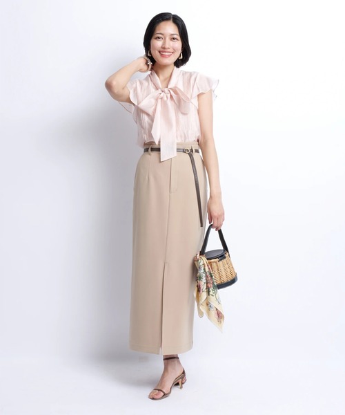 JUSGLITTY 配色パイピングタイトスカート JUSGLITTY - 🌸新品🌸 💗JUSGLITTY💗 配色パイピングデザイン