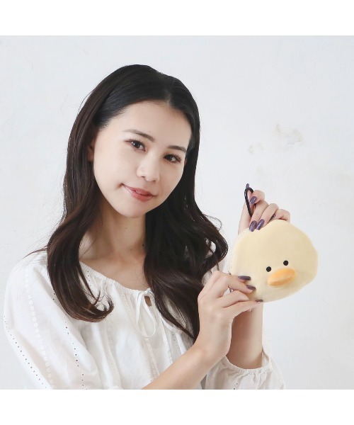 salle de bal（サルデバル）の「【 polka polka / ポルカポルカ 】アニマルもちもちパスケース SDI（パスケース・レディース・ブルー/ホワイト/グリーン・FREE）」の3枚目の写真