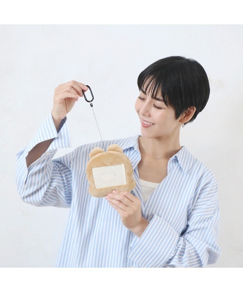 salle de bal（サルデバル）の「【 polka polka / ポルカポルカ 】アニマルもちもちパスケース SDI（パスケース・レディース・ブルー/ホワイト/グリーン・FREE）」の4枚目の写真