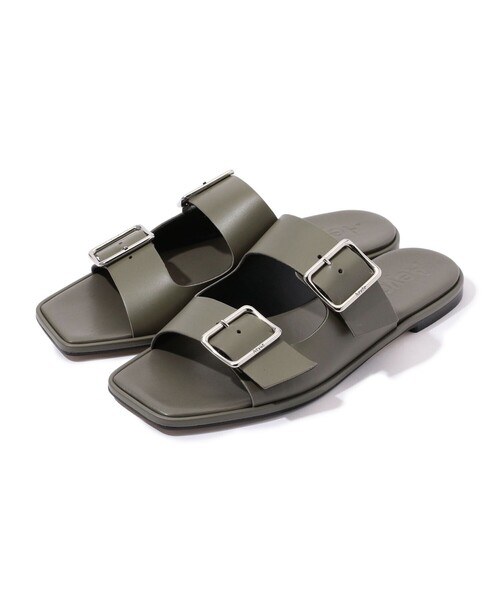 TOMORROWLAND （トゥモローランド）の「Aeyde TONYA スライダーサンダル（サンダル・レディース・ベージュ/グリーン・38/37/36）」の9枚目の写真