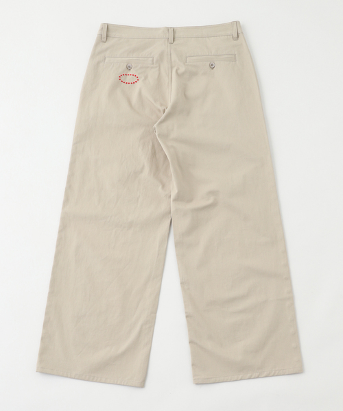 AFB / エーエフビー SUPER BAGGY STUDDED PANTS