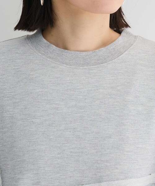 ELENCARE DUE（エレンカーレデュエ）の「・ELENCARE DUE キリカエウラケプルオーバー（Tシャツ/カットソー・レディース・アイボリー/杢グレー/チャコールグレー/ピンク・FREE）」の12枚目の写真