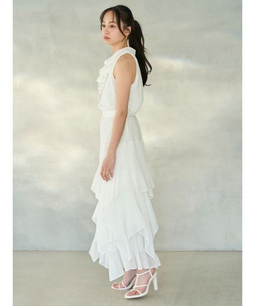 SNIDEL（スナイデル）の「クラシックブラウス（シャツ/ブラウス・レディース・ライトベージュ/チェック/ホワイト・F）」の14枚目の写真