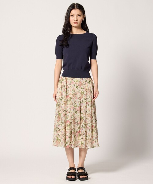 TOCCA(トッカ)の「CHARM FIELD スカート(スカート・レディース・ピンク系5/アイボリー系5・0/4)」の10枚目の写真