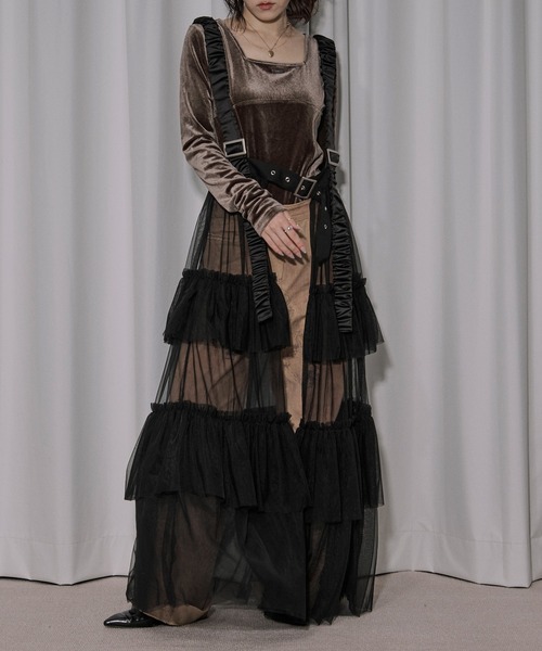 Cosmic layer チュールスカート（スカート）｜Ezick（エジック）の