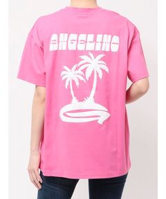 ないこ Tシャツ ホワイト×ピンク Sサイズ 「いれいす×ZOZOTOWN」 いれいす×ZOZOTOWN ないこTメンバーカラーver.（Tシャツ/カットソー