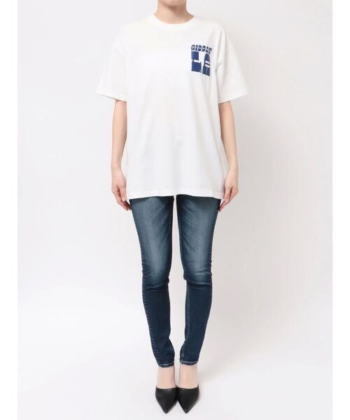 GYDA（ジェイダ）の「ANGELINO BIG Tシャツ（Tシャツ/カットソー・レディース・ブラック/オリーブ/オフホワイト/ピンク・FREE）」の13枚目の写真