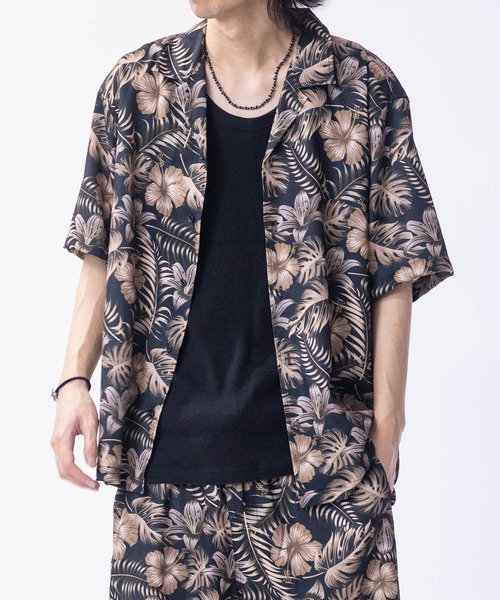 JOHN'S CLOSET(ジョンズクローゼット)の「【3】とろみジョーゼット マルチパターン 総柄レギュラーカラーシャツ ストレッチ/接触冷感/吸水速乾/UVカット/新色追加(シャツ/ブラウス・メンズ・その他1/その他2/その他3/その他5/その他4/その他6/その他7/その他8・MEDIUM/LARGE/X-LARGE)」の18枚目の写真