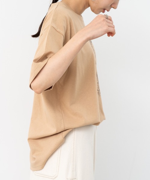 refinedworks（リファインドワークス）の「【refinedworks】人気の アニマル デザインTシャツ（Tシャツ/カットソー・レディース・ホワイト/ベージュ・FREE）」の16枚目の写真