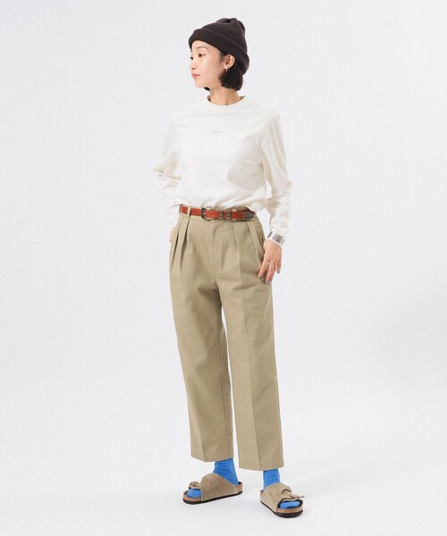 BEAMS BOY（ビームスボーイ）の「【1/15再値下げ】ボーイ ミニロゴ ロングスリーブ Tシャツ（Tシャツ/カットソー・レディース・ホワイト系その他7/ブラック/ブルー/グリーン・1/2/3）」の5枚目の写真