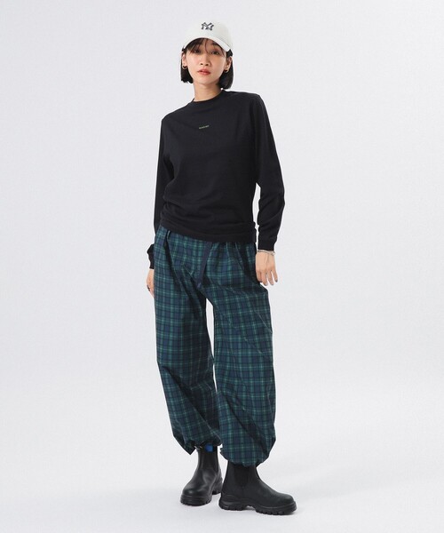 BEAMS BOY（ビームスボーイ）の「【1/15再値下げ】ボーイ ミニロゴ ロングスリーブ Tシャツ（Tシャツ/カットソー・レディース・ホワイト系その他7/ブラック/ブルー/グリーン・1/2/3）」の7枚目の写真