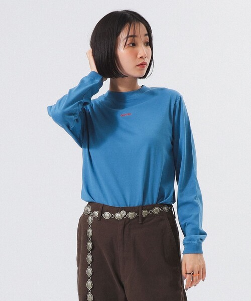 BEAMS BOY（ビームスボーイ）の「【1/15再値下げ】ボーイ ミニロゴ ロングスリーブ Tシャツ（Tシャツ/カットソー・レディース・ホワイト系その他7/ブラック/ブルー/グリーン・1/2/3）」の13枚目の写真