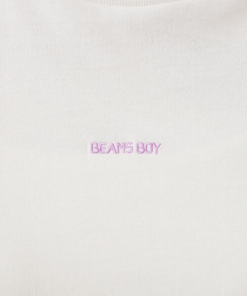 BEAMS BOY（ビームスボーイ）の「【1/15再値下げ】ボーイ ミニロゴ ロングスリーブ Tシャツ（Tシャツ/カットソー・レディース・ホワイト系その他7/ブラック/ブルー/グリーン・1/2/3）」の19枚目の写真
