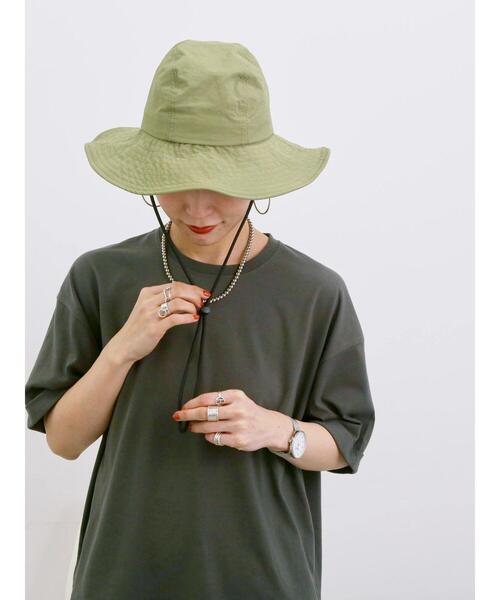 Samansa Mos2 blue(サマンサモスモスブルー)の「◎【接触冷感】ビッグTシャツ(Tシャツ/カットソー・レディース・チャコールグレー/オフホワイト/トップグレー・F)」の9枚目の写真