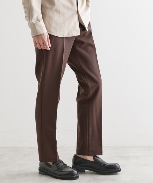 tk.TAKEO KIKUCHI(ティーケータケオキクチ)の「◆【セットアップ対応】360度ストレッチ スリムテーパードパンツ(その他パンツ・メンズ・ブラウン系その他/ブルー/ブラック・01/02/03/04)」の3枚目の写真