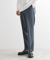 ◆【セットアップ対応】360度ストレッチ スリムテーパードパンツ