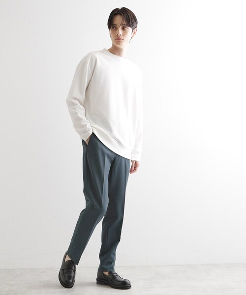 tk.TAKEO KIKUCHI(ティーケータケオキクチ)の「◆【セットアップ対応】360度ストレッチ スリムテーパードパンツ(その他パンツ・メンズ・ブラウン系その他/ブルー/ブラック・01/02/03/04)」の17枚目の写真