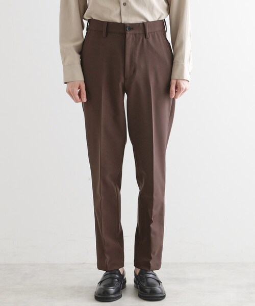 tk.TAKEO KIKUCHI(ティーケータケオキクチ)の「◆【セットアップ対応】360度ストレッチ スリムテーパードパンツ(その他パンツ・メンズ・ブラウン系その他/ブルー/ブラック・01/02/03/04)」の4枚目の写真