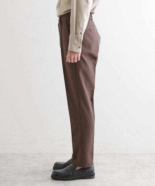 tk.TAKEO KIKUCHI(ティーケータケオキクチ)の「◆【セットアップ対応】360度ストレッチ スリムテーパードパンツ(その他パンツ・メンズ・ブラウン系その他/ブルー/ブラック・01/02/03/04)」の5枚目の写真