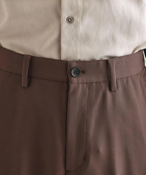 tk.TAKEO KIKUCHI(ティーケータケオキクチ)の「◆【セットアップ対応】360度ストレッチ スリムテーパードパンツ(その他パンツ・メンズ・ブラウン系その他/ブルー/ブラック・01/02/03/04)」の7枚目の写真