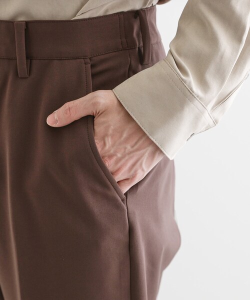 tk.TAKEO KIKUCHI(ティーケータケオキクチ)の「◆【セットアップ対応】360度ストレッチ スリムテーパードパンツ(その他パンツ・メンズ・ブラウン系その他/ブルー/ブラック・01/02/03/04)」の8枚目の写真