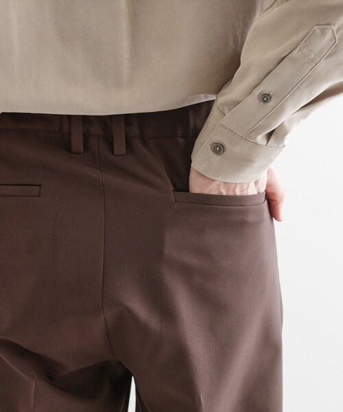 tk.TAKEO KIKUCHI(ティーケータケオキクチ)の「◆【セットアップ対応】360度ストレッチ スリムテーパードパンツ(その他パンツ・メンズ・ブラウン系その他/ブルー/ブラック・01/02/03/04)」の9枚目の写真