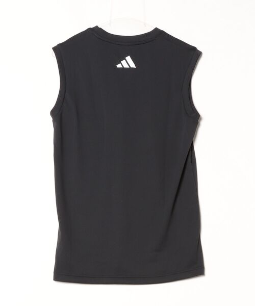 adidas（アディダス）の「アディダス adidas M COOL BIG LOGO（タンクトップ・メンズ・ブラック/ホワイト・S/M/L/LL/3L）」の3枚目の写真
