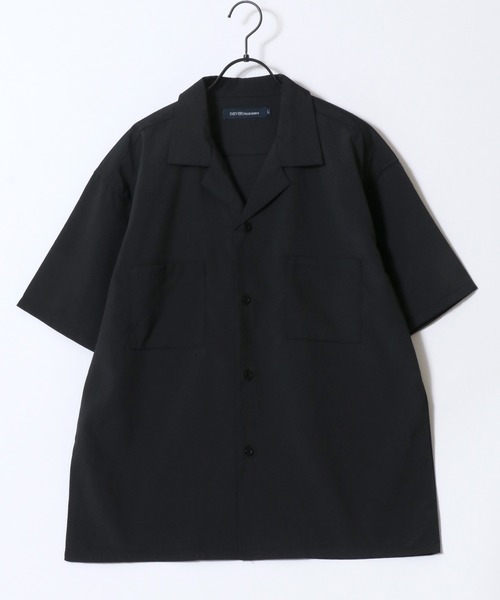 SITRY(シトリー)の「Open Collarr Shirt & Tapered Trousers/ポリストレッチ オープンカラーシャツ&テーパードパンツ セットアップ 上下セット(セットアップ・メンズ・チャコール/ブラック/ベージュ/ネイビー・M/L/XL)」の12枚目の写真