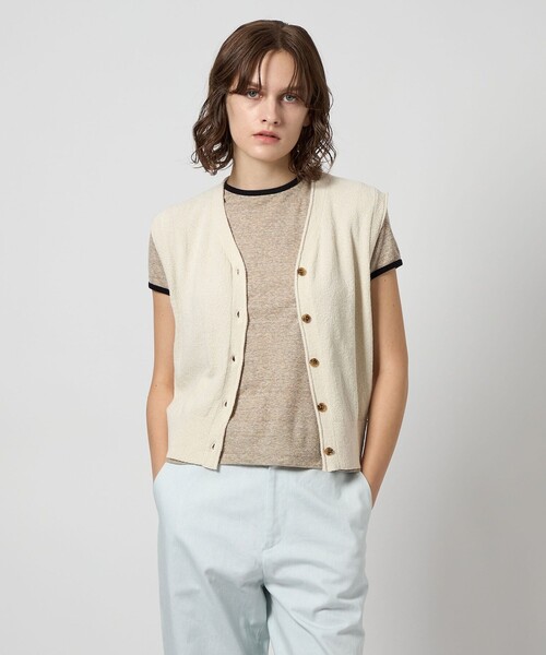 Steven Alan＞Vネック ニット ベスト