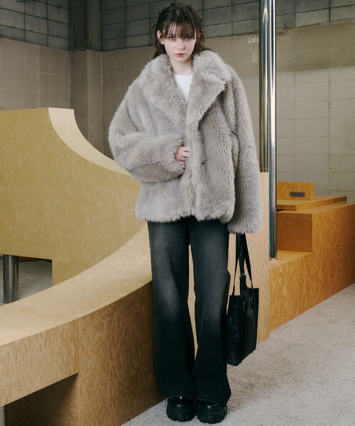 AIVER（アイバー）の「AIVER　オーバーダイフレアデニム（デニムパンツ・メンズ・ブラック/グリーン/パープル・SMALL/LARGE/MEDIUM）」の8枚目の写真