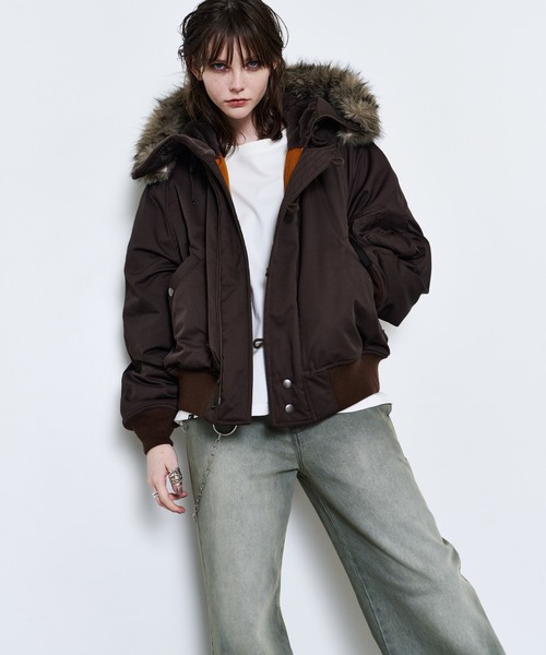 AIVER（アイバー）の「AIVER　オーバーダイフレアデニム（デニムパンツ・メンズ・ブラック/グリーン/パープル・SMALL/LARGE/MEDIUM）」の7枚目の写真