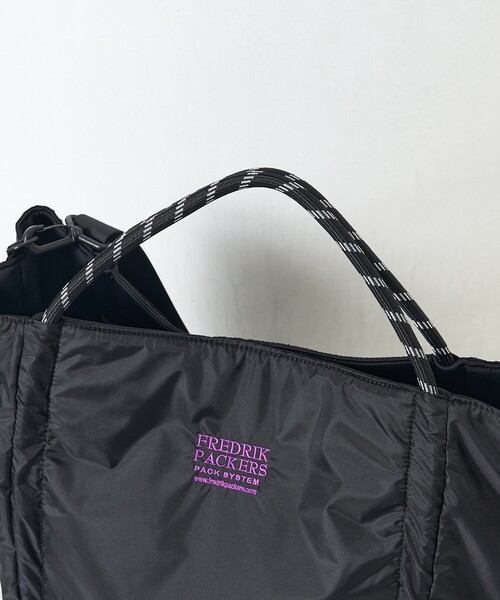 FREAK'S STORE(フリークスストア)の「FREDRIK PACKERS × FREAK'S STORE/フレドリックパッカーズ TAM L【限定展開】/2WAYバッグ/ペアレンツバッグ(ショルダーバッグ・レディース・レオパード/ブラック・ONE SIZE)」の13枚目の写真