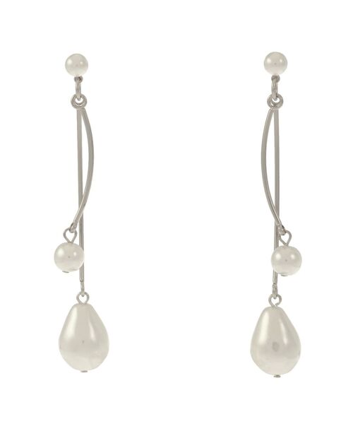 LAGUNAMOON(ラグナムーン)の「LADYフェイクパールチェリーピアス(ピアス(両耳用)・レディース・シルバー/ゴールド・FREE)」の5枚目の写真