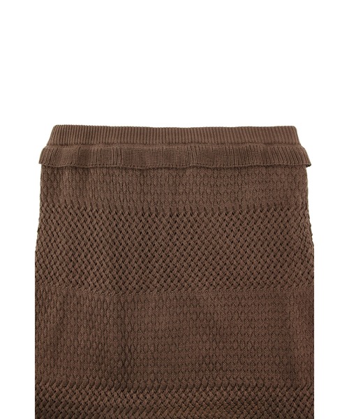 ALEXIA STAM(アリシアスタン)の「Knit Maxi Flare Skirt /ニットロングスカート(スカート・レディース・ブラウン/グリーン/ピンク・M/S)」の19枚目の写真