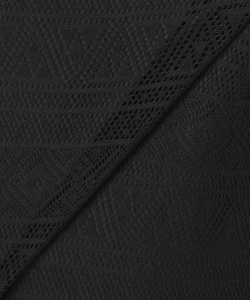 La TOTALITE（ラトータリテ）の「【洗える】レースティアードワンピース（ワンピース・レディース・ブラック/ホワイト・36/38）」の17枚目の写真