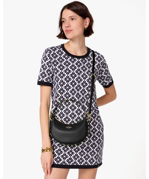 kate spade new york（ケイトスペード ニューヨーク）の「マディソン クレセント ショルダー バッグ（ショルダーバッグ・レディース・ブラック・ONESIZE）」の2枚目の写真