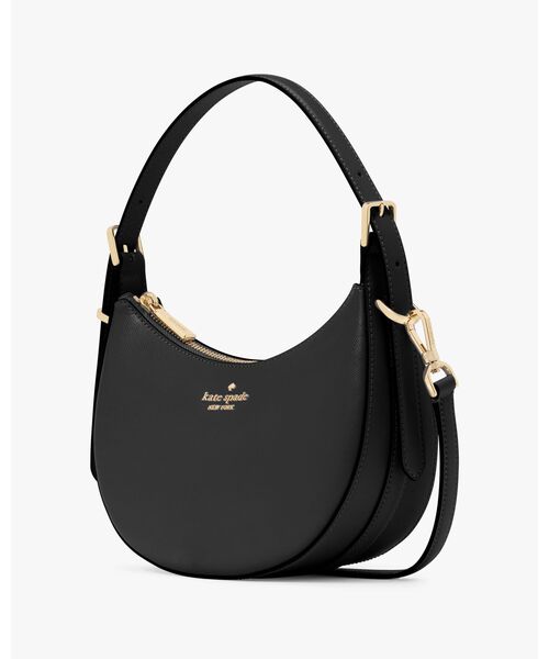 kate spade new york（ケイトスペード ニューヨーク）の「マディソン クレセント ショルダー バッグ（ショルダーバッグ・レディース・ブラック・ONESIZE）」の3枚目の写真