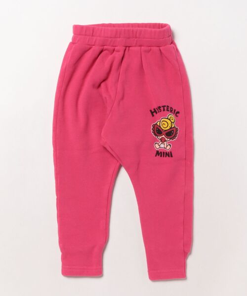 HYSTERIC MINI（ヒステリックミニ）の「PUFF MINI 裏毛 10分丈スウェットパンツ（その他パンツ・キッズ・ブラック/ライトピンク/ライトグレー・80/90）」の3枚目の写真
