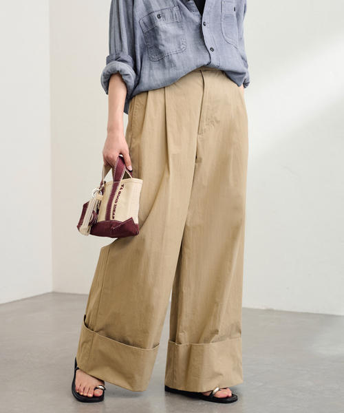 エクストラワイドマッキンパンツ（チノパンツ）｜FRAMeWORK（フレーム