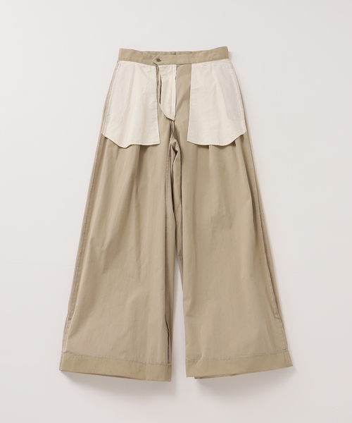 今期FRAMeWORKエクストラワイドマッキンパンツ エクストラワイドマッキンパンツ（チノパンツ）｜FRAMeWORK（フレーム