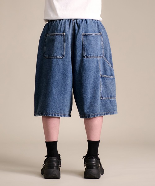CALIFORNIA OUTFITTERS(カリフォルニア アウトフィッターズ)の「7A5 ワイドデニム ハーフパンツ 853(デニムパンツ・メンズ・ライトブルー/ブルー/ブルー系その他・M/L)」の7枚目の写真