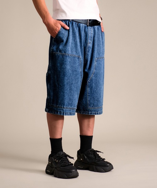 CALIFORNIA OUTFITTERS(カリフォルニア アウトフィッターズ)の「7A5 ワイドデニム ハーフパンツ 853(デニムパンツ・メンズ・ライトブルー/ブルー/ブルー系その他・M/L)」の15枚目の写真