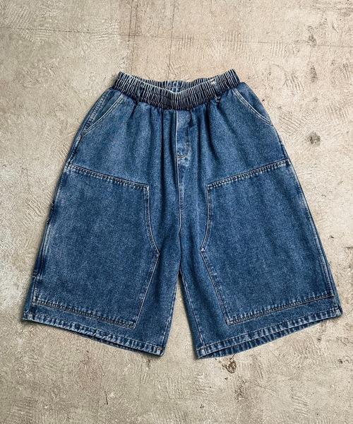 CALIFORNIA OUTFITTERS(カリフォルニア アウトフィッターズ)の「7A5 ワイドデニム ハーフパンツ 853(デニムパンツ・メンズ・ライトブルー/ブルー/ブルー系その他・M/L)」の19枚目の写真